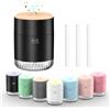KARFUN Mini Umidificatore Ambiente, 2 modalità di spruzzo, 7 Spray Colorati
