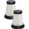 vhbw 2x filtro compatibile con Genius Invictus One DC, 1, 2 aspirapolvere a mano - unità filtrante