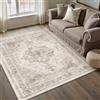 HUGEAR Tappeto Salotto 120x180cm Talpa Soggiorno | Lavabile in Lavatrice,Pelo Corto,Antiscivolo,Soggiorno,Camera da Letto,Sala,Ufficio,Bambini,Vintage