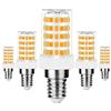 RANBOO E14 LED 10W equivalenti a 80W, Bianco Caldo 3000K 800LM, AC 220-240V, 360 Gradi Angolo del Fascio, Mini Ceramica Lampadina, Non-Dimmerabile, No Sfarfallio, 5 Pezzi