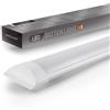 SINCELIGHT Lampada LED da 30 cm, tubo lineare integrato da 9 W, montaggio a soffitto o a parete, per cucina, garage, officina, bagno, magazzino, ufficio, negozio, 4000 K, confezione da 1