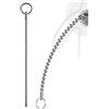 SuperLove Stainless Steel Urethral Sound Bendable Beads 8mm