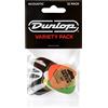 Jim Dunlop DUNLOP - PVP112 ACOUSTIC VARIETY PACK (BUSTA DA 12 PLETTRI)