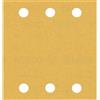 Bosch Professional Bosch 10x Carta abrasiva EXPERT C470 con 6 fori per levigatrici orbitali | per Vernice su legno, Legno duro, Ø 115x107 mm, Grano 180, Professional Accessorio Levigatrice orbitale