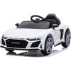 Auto Elettrica per Bambini Audi R8 Sport 12V-Bianco
