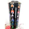 Starbucks Tazza bicchiere ceramica caffè Starbucks 16 oz alice olivia arcobaleno...