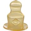 nip Tettarella anatomica standard in lattice, 0-6 mesi, taglia M, latte