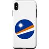 Marshall Islands Everyday Tees & Gifts Custodia per iPhone XS Max Cerchio bandiera Isole Marshall