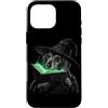 Halloween Witch Dachshund Dog Owner Gift Custodia per iPhone 16 Pro Max Bassotto Halloween amante dei cani Spooky Witch Spaventoso Bassotto