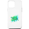 Simpatici Animali della Mare Acquerello Custodia per iPhone 12 Pro Max Simpatica Tartaruga di Mare Acquerello Schizzi