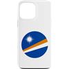 Marshall Islands Everyday Tees & Gifts Custodia per iPhone 13 Pro Max Cerchio bandiera Isole Marshall