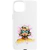 Compleanno Colori Pop e Lecca Lecca Dive Custodia per iPhone 15 Plus Ventinove Ragazza Bionda Stile Fumetto Vintage