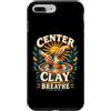 Centered Clay Studio Custodia per iPhone 7 Plus/8 Plus Maglietta da artista in ceramica Center Clay Breathe Pottery Wheel
