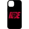 Teschio Moto Biker Studio Custodia per iPhone 14 Plus Teschio Moto Biker Scheletro Motociclista Grafica