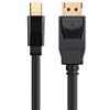 Monoprice Select Series mini DisplayPort 1.2 a DisplayPort 4 K in grado cavo, 1.5 '(115888)