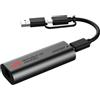 ASUS ROG USB-C10G, Adattatore Ethernet da 10 GB, USB-C/USB-A, Nero | Design 2 in 1, Porta USB 3.2 Gen 2x2, Compatibile con Thunderbolt, per Processori Windows, Linux, macOS, iOS & Android