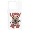 Happy Pet Prints Custodia per iPhone 15 Pro Guinzaglio per cani Shar Pei Me Up Funny Pet Owner Walker