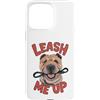 Happy Pet Prints Custodia per iPhone 15 Pro Max Guinzaglio per cani Shar Pei Me Up Funny Pet Owner Walker