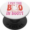 Sassy Halloween Funny Boo Booty Pun I Put the Boo in Booty Halloween Ghost PopSockets PopGrip Adesivo