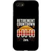 Final Work Day Retirement Custodia per iPhone SE (2020) / 7/8 Conto alla rovescia per il pensionamento Zero