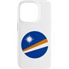 Marshall Islands Everyday Tees & Gifts Custodia per iPhone 14 Pro Cerchio bandiera Isole Marshall