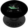 Halloween Witch Border Collie Dog Owner Border Collie Halloween amante dei cani Spooky Witch Border Collie PopSockets PopGrip Adesivo