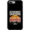 Final Work Day Retirement Custodia per iPhone 7 Plus/8 Plus Conto alla rovescia per il pensionamento Zero