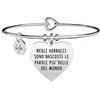 KIDULT Bracciale Donna Gioielli Love Trendy cod. 731317