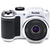 Kodak Fotocamera Bridge compatta PixPro AZ251 - Bianco + Kodak PixPro Aspheric HD Zoom Lens 25x Wide 24-600mm f/3.7-6.2 f/3.7-6.2 - refurbished