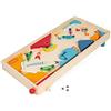 Janod - Flipper in Legno retrò - Giochi di società - Gioco di Abilità - Sviluppo della Strategia e della Concentrazione - Certificato FSC - Dall'Età di 5 Anni, J02088