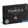 Clementoni Board Games - Tombola Deluxe Edition, Gioco da Tavolo per Tutta la Famiglia 6-99 Anni, 36 Cartelle con Finestrelle e Numeri in Legno, Lingua Italiana, 16800