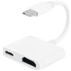 BTFO Adattatore da USB-C a HDMI, Supporta 4K@60Hz Compatibile con iPhone 15/16/17 Supporta la Ricarica Rapida 100W Compatibile con iPhone iPad Air/Pro Mac Pro/Air