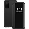 YUCSYUE Custodia per Samsung Galaxy S20 FE Custodia Clear View Custodia Flip Case per Samsung S20 FE Custodia pieghevole in pelle PU + PC Silicone Custodia S20 FE 360 gradi antiurto antigraffio Cover (nero)