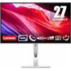 Lenovo L27h-4A Monitor 27 QHD (2560 x 1440), IPS, 1ms MPRT, 100Hz, Regolabile, Porte HDMI 2.1 + DisplayPort 1.4 + USB-C, Cavo USB tipo C incluso - Cloud Grey