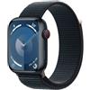 Apple Watch Series 9 GPS + Cellular Cassa 45mm in Alluminio Mezzanotte con Cintu
