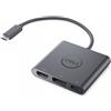 DELL Adattatore da USB-C a HDMI/DP con pass-through di alimentazione (Adapter US