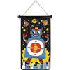 Juratoys Janod Gioco delle freccette magnetico - Robot - Lavagna per freccette bifacciale per bambini
