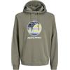 JACK & JONES Sweat Hood Jjperry-Felpa con Cappuccio Uomo