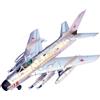 Modellino di MiG-19PM Assemblato Modellino di Aereo da Caccia Statico