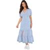 Joe Browns Maxi Abito da Donna in Cotone Floreale con Orlo Pieno