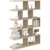 vidaXL Scaffale da parete Rovere Sonoma 70 x 20 x 100 cm