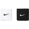 Nike Swoosh Classic Wristbands - Confezione da 2 fasce tergisudore per tennis, fitness, corsa, sport