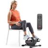 Sunny Health & Fitness Mini cyclette motorizzata intelligente, doppia funzione, portatile, per allenamento cardio, a basso impatto, connessione tramite app SunnyFit, SF-B024041