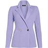ELISABETTA FRANCHI - Blazer - Lilla
