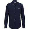 KENZO - Camicia regular fit - Blu navy