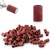 LALILL 100 pz Cappucci Abrasivi Grit 120 per Fresa Unghie - Cilindri Abrasivi per Pedicure e Manicure - Ricambi per Fresa Professionale - Accessori per Lime Elettriche per Unghie