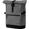 XIAOMI zaino casual roll-top per laptop 15,6 pollici, 23L, idrorepellente | Rolltop espandibile, vano laptop 15,6, schiena traspirante, tasche multiple, zip superiore, tracolla valigia