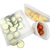 Carlett Borse in Silicone Riutilizzabili, Set da 3 Dimensioni 250, 450 e 700 ml, 100% Silicone Platino BPA-Free, per Conservazione Sostenibile degli Alimenti