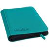 ‎Vault X Vault X Premium Exo-Tec Zip Binder 4 Pocket, 20 Double-Sided Pages, 160 Side-Loa