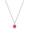 S'Agapõ Collana Girocollo Donna, Collana Donna in Acciaio e Zirconi | Collezione Dazzly - SDZ02